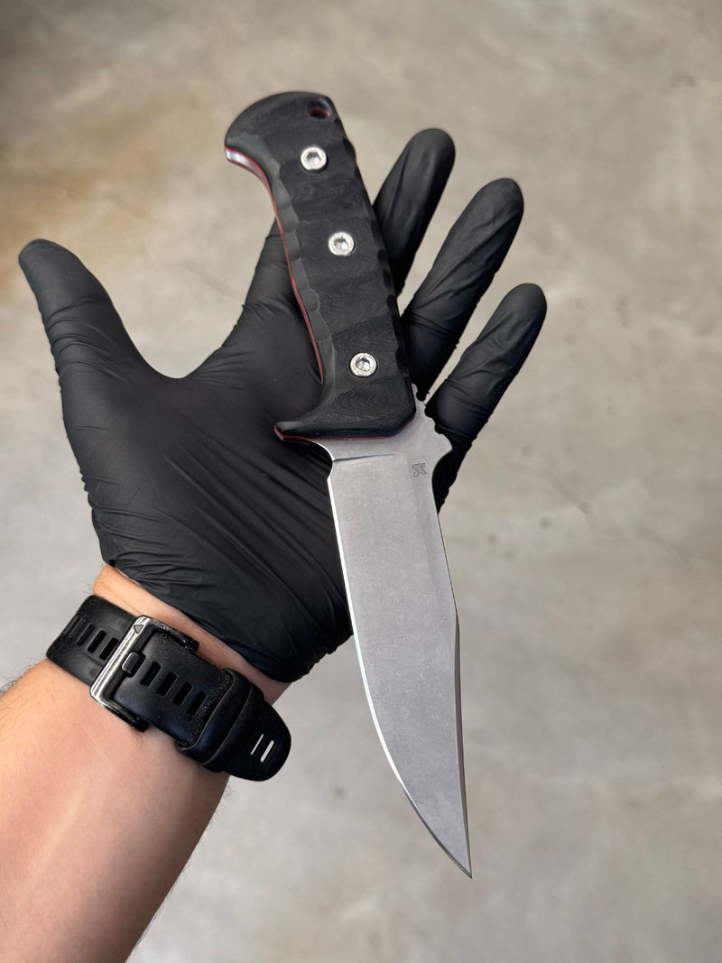 Kzr- Nimbus SW (G10 Black and Red Spacer)