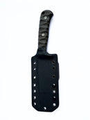 Jagunço High Carbon Tactical (G10 Preto e Espaçador Azul)
