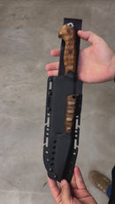 Camp Knife & EDC Kit - Sandvik (Imbuia)