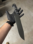 Camp Knife - Inox Tactical (G10 Preto e Espaçador Branco)