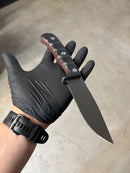 Sandvik Tactical Jagunço (Black G10 and Red Spacer) 