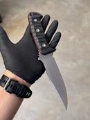 Kzr- Nimbus SW (G10 Black and Red Spacer) 