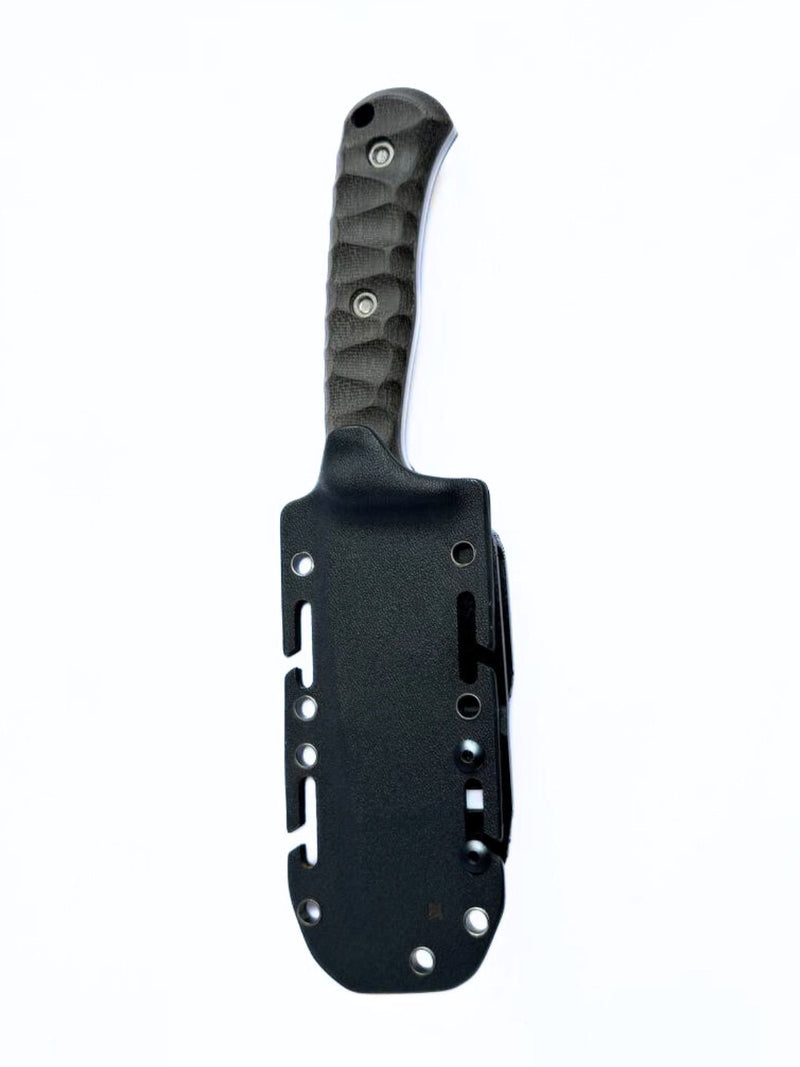 Jagunço High Carbon Tactical (G10 Preto e Espaçador Azul)