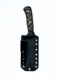 Jagunço High Carbon Tactical (G10 Preto e Espaçador Azul)