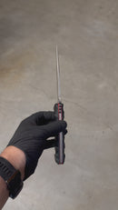 Kzr- Nimbus Sandvik (G10 Preto e Espaçador Vermelho)